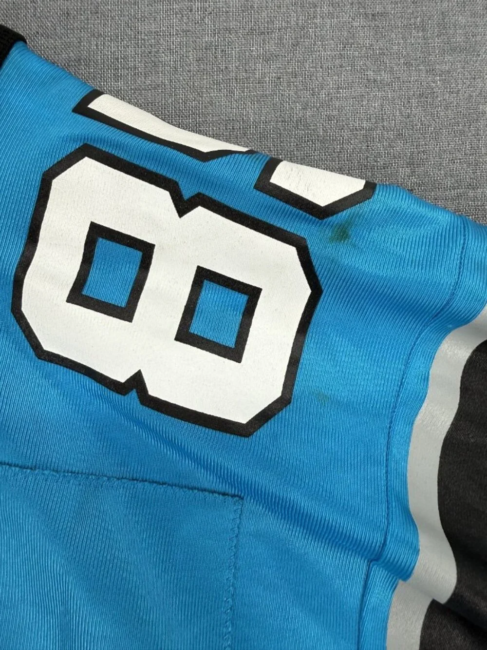 Vtg Nike Carolina Panthers Jersey Mens L Wesley Walls #85